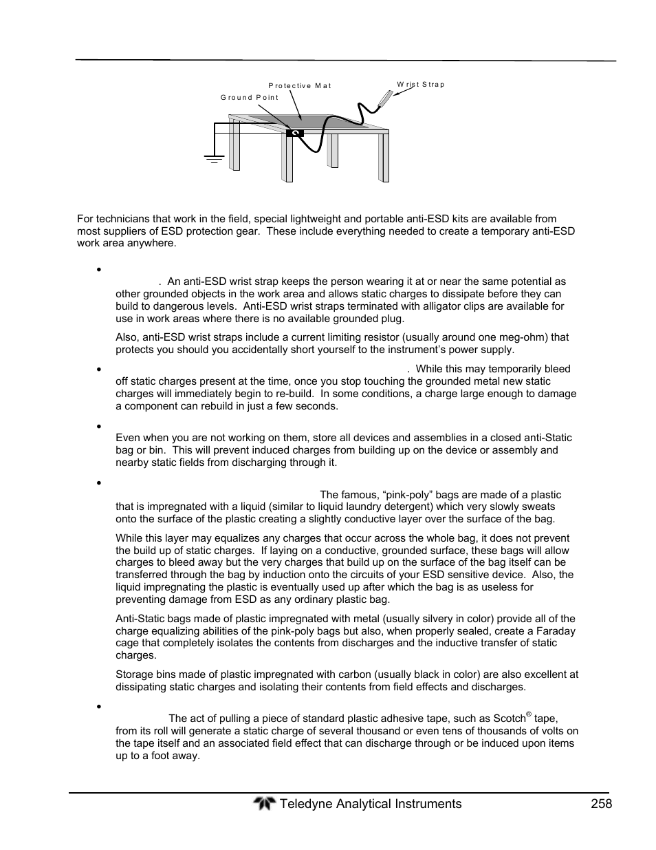 Teledyne GFC-7000T - Trace CO2 Analyzer - manual User Manual | Page 276 / 280