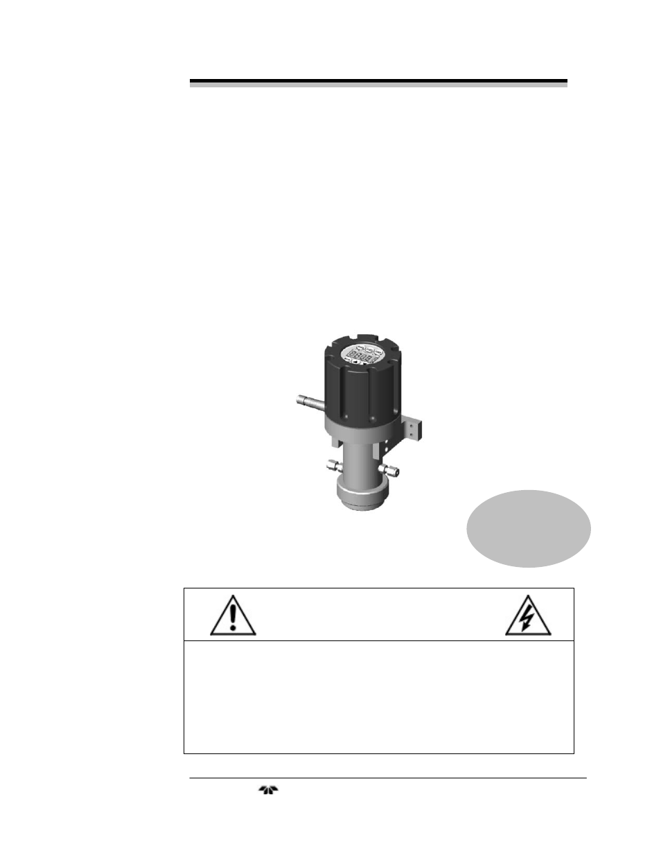 Teledyne Insta Trans - trace and percent oxygen transmitter User Manual | 40 pages