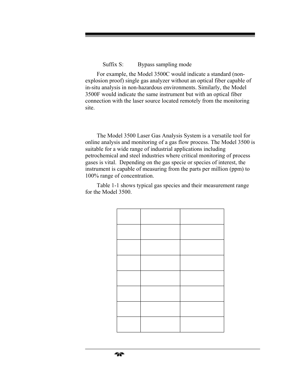 2 typical applications | Teledyne LGA-3500 - Laser Gas Analysis system User Manual | Page 17 / 95