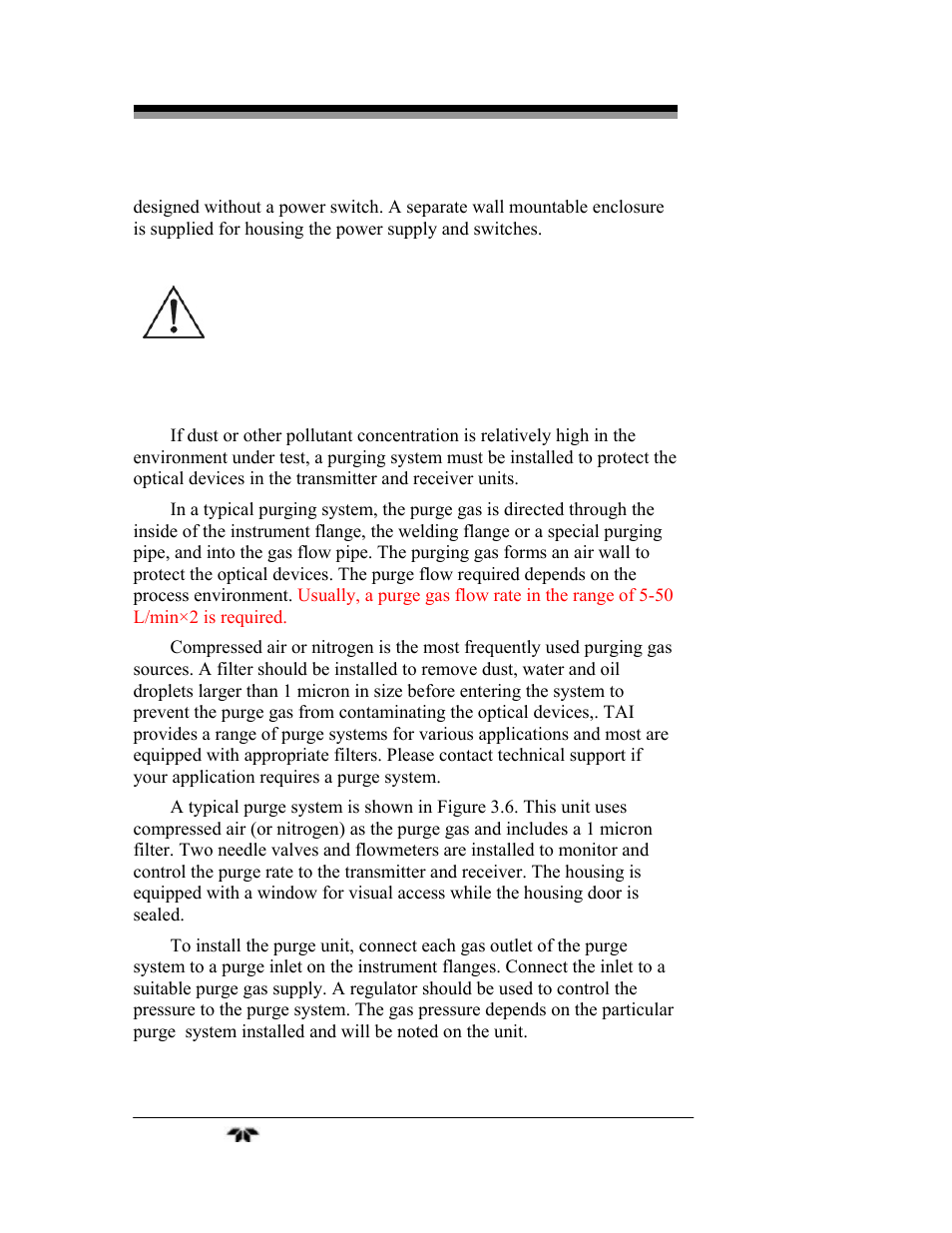 Teledyne LGA-3500 - Laser Gas Analysis system User Manual | Page 32 / 95