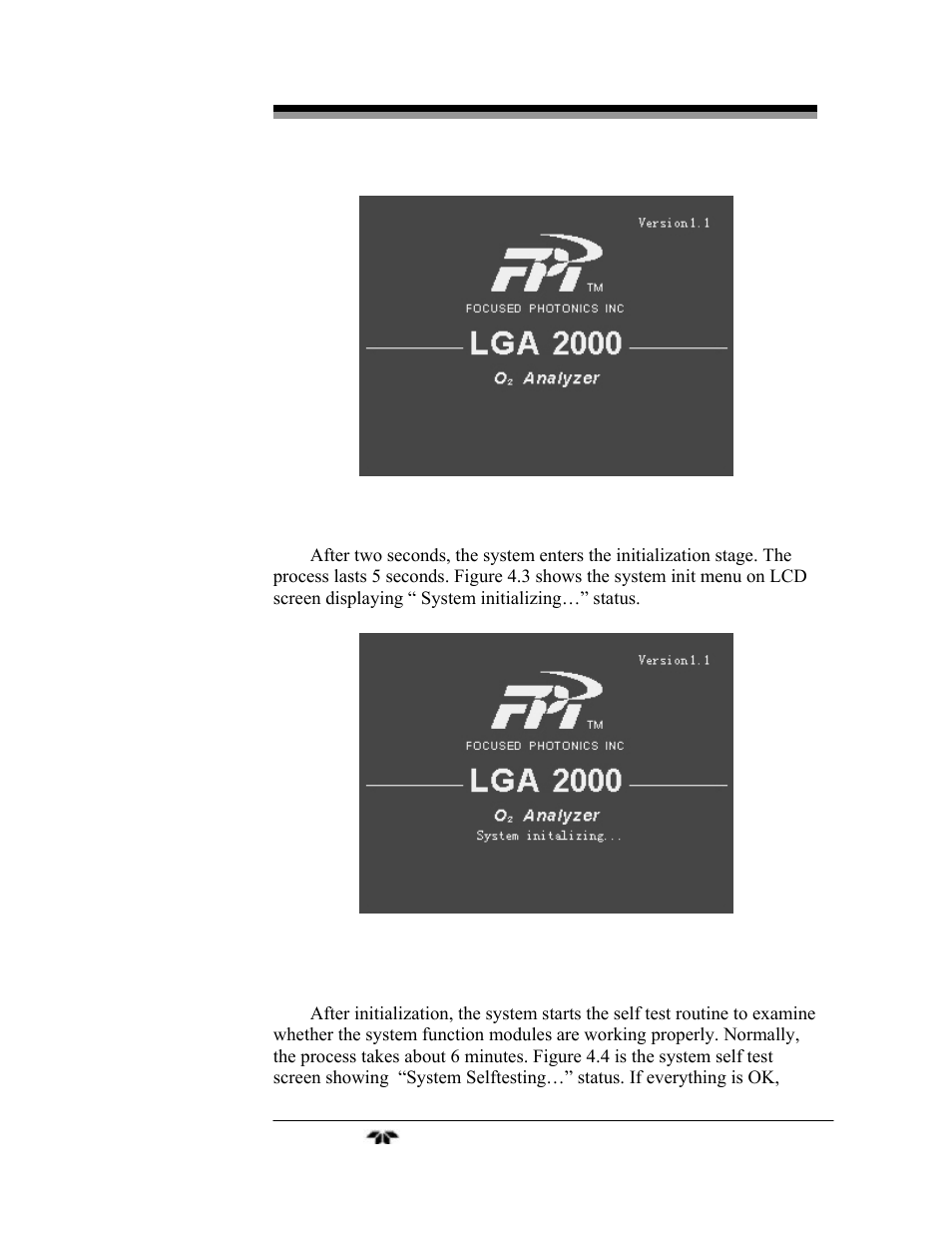 Teledyne LGA-3500 - Laser Gas Analysis system User Manual | Page 39 / 95