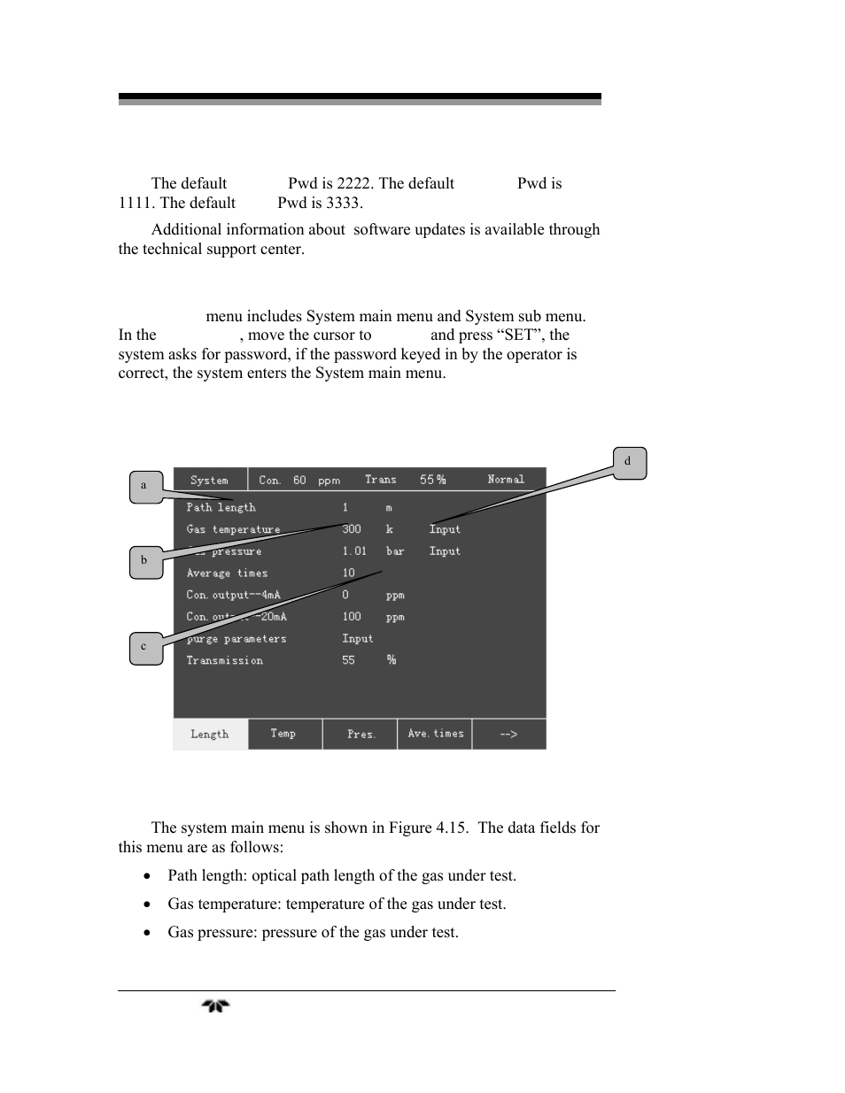 Teledyne LGA-3500 - Laser Gas Analysis system User Manual | Page 52 / 95