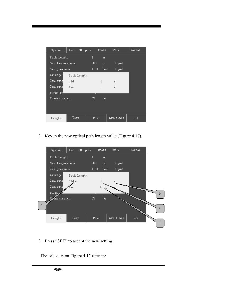 Teledyne LGA-3500 - Laser Gas Analysis system User Manual | Page 54 / 95
