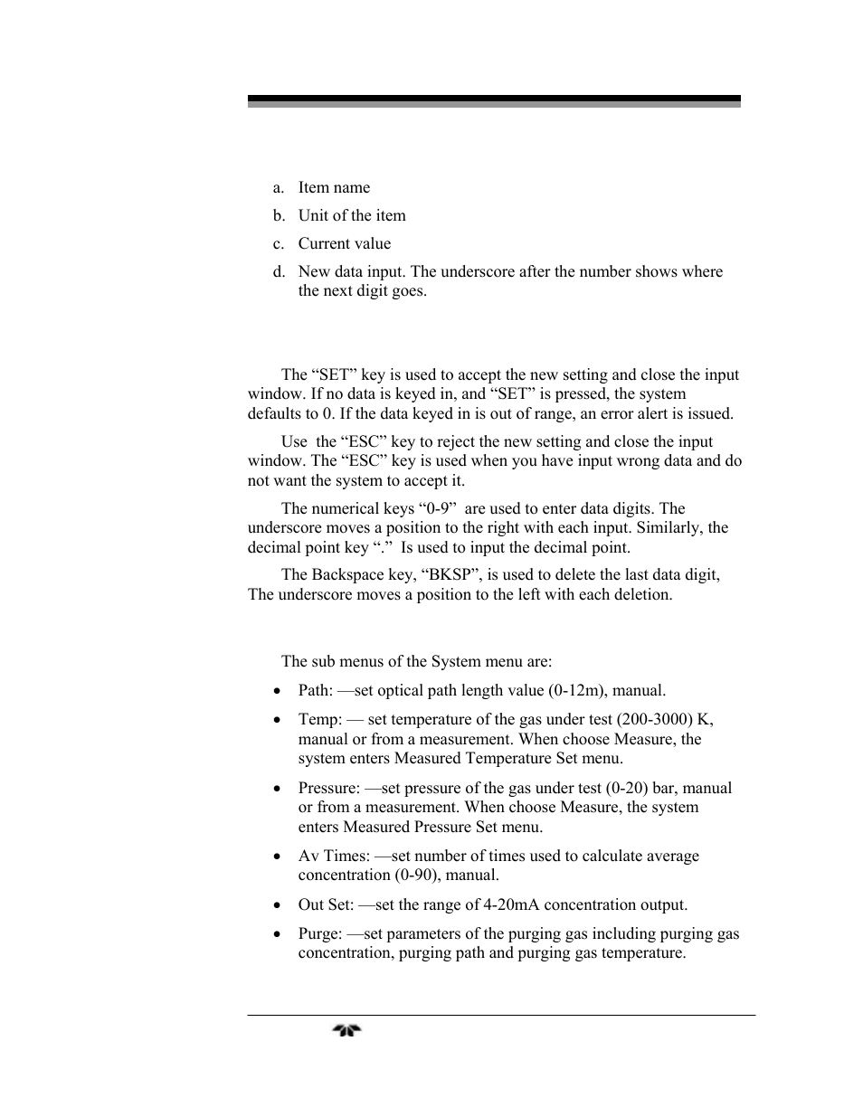 Teledyne LGA-3500 - Laser Gas Analysis system User Manual | Page 55 / 95