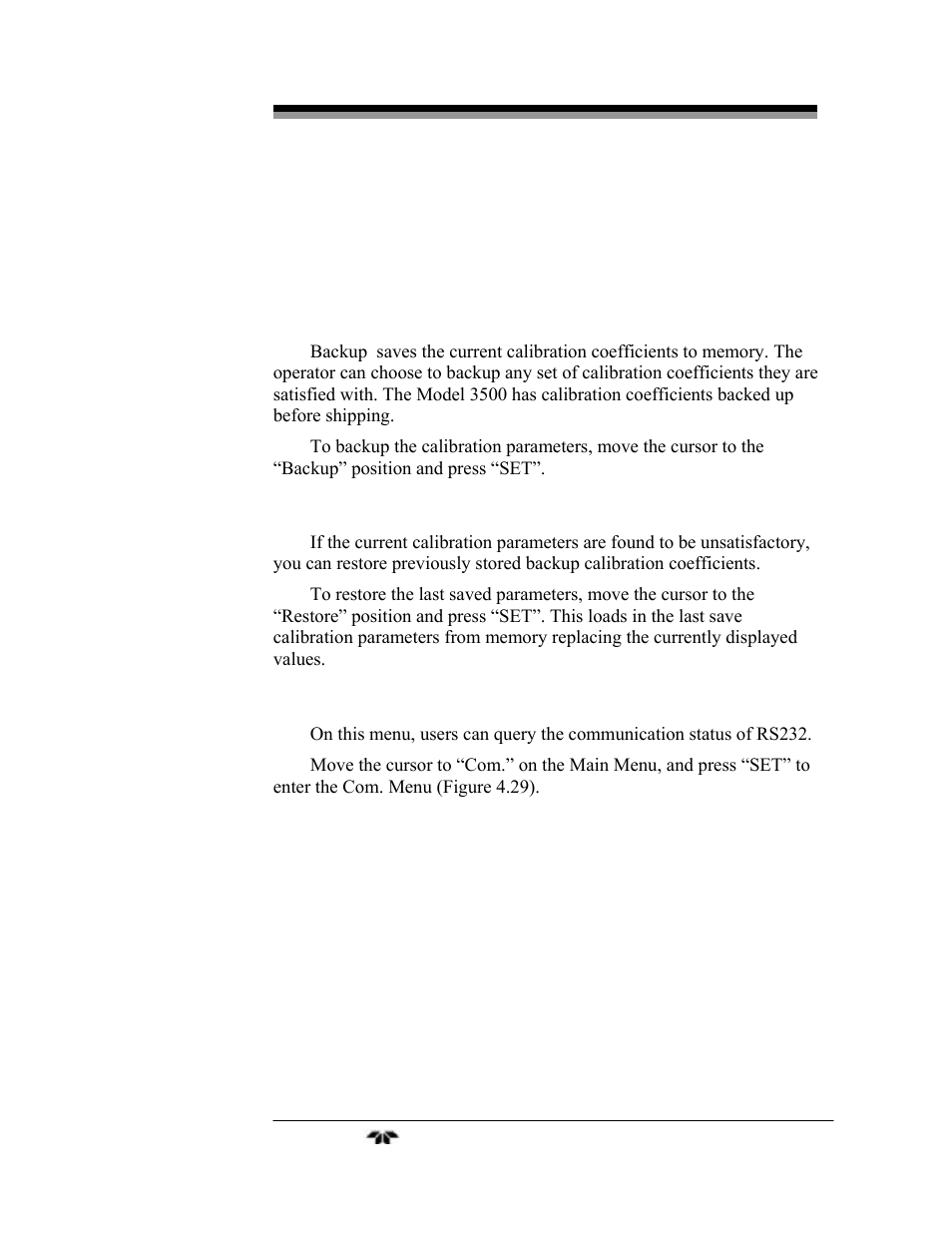 Teledyne LGA-3500 - Laser Gas Analysis system User Manual | Page 65 / 95