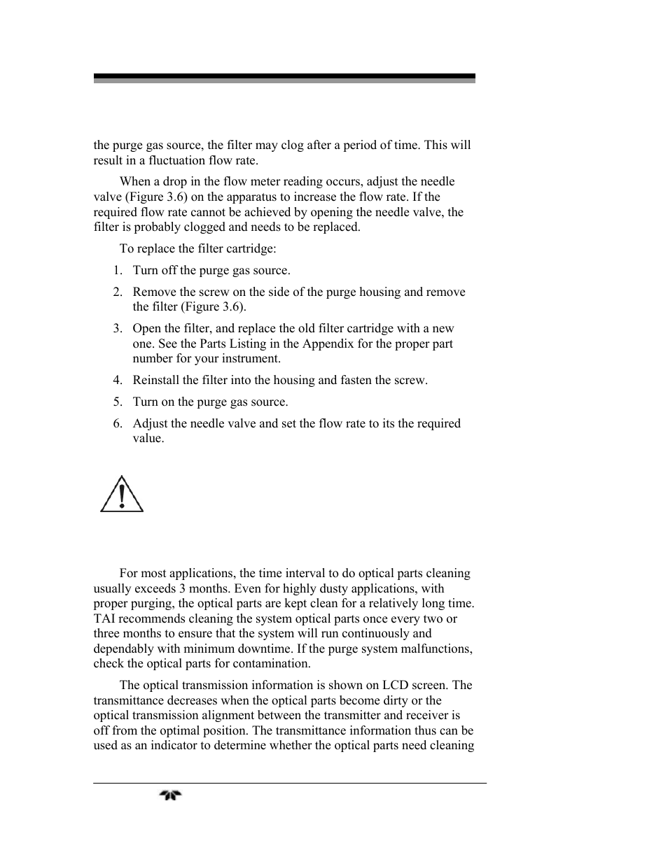 Teledyne LGA-3500 - Laser Gas Analysis system User Manual | Page 82 / 95