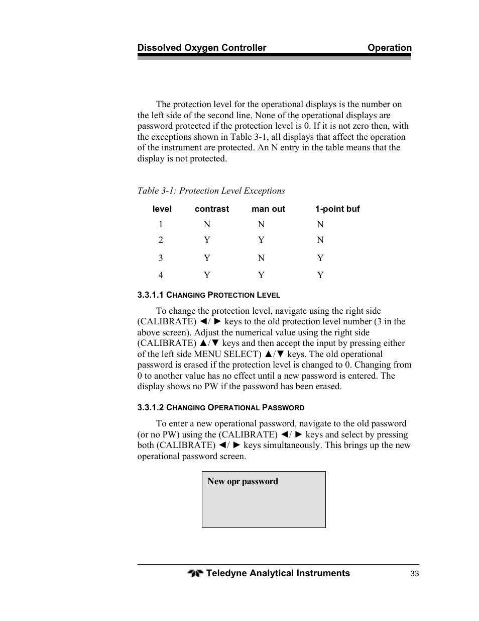 Teledyne LXT-220 User Manual | Page 33 / 61