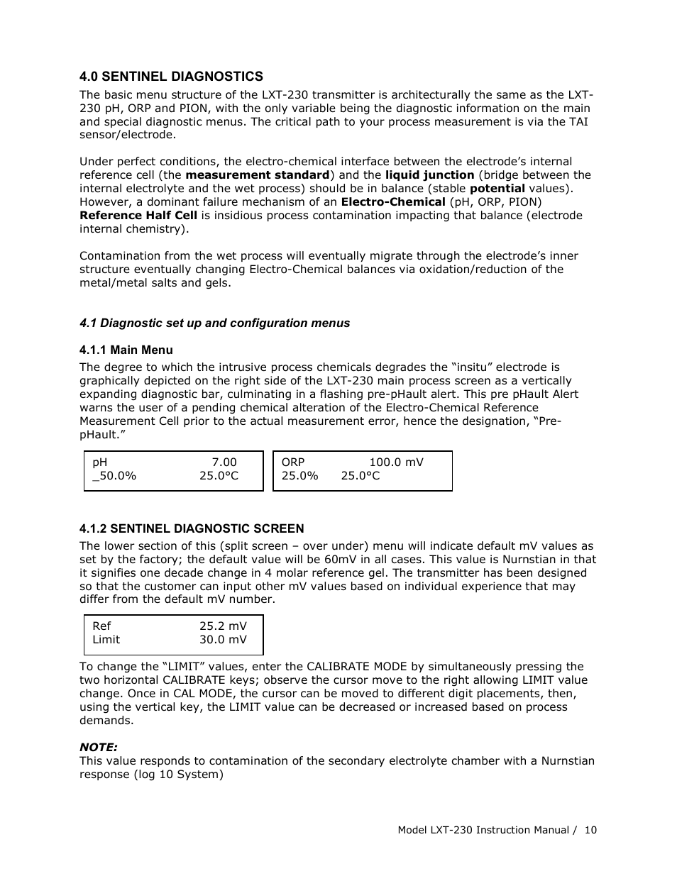 Teledyne LXT-230 User Manual | Page 10 / 22