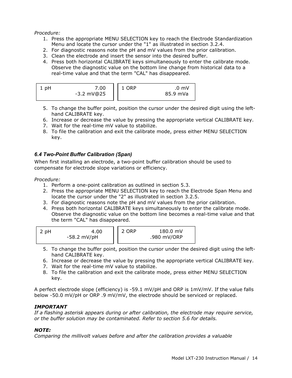 Teledyne LXT-230 User Manual | Page 14 / 22