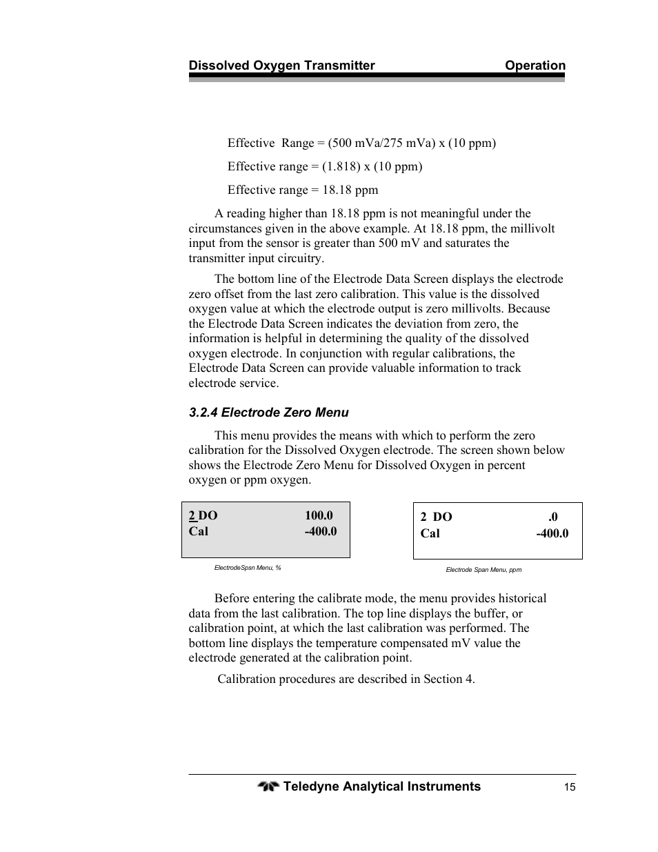 Teledyne LXT-280 User Manual | Page 25 / 57