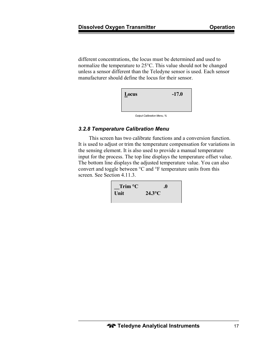 Teledyne LXT-280 User Manual | Page 27 / 57