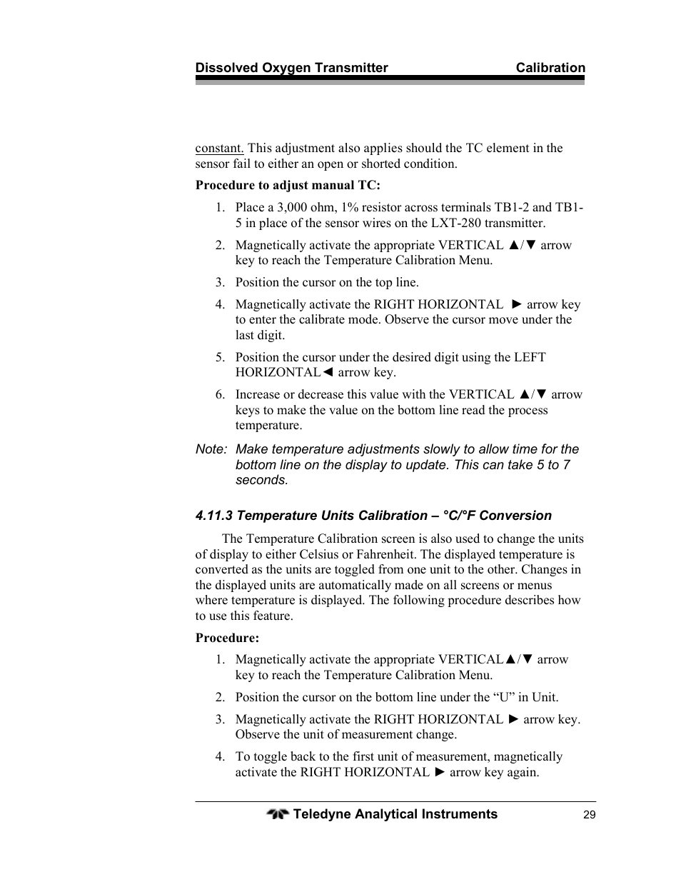 Teledyne LXT-280 User Manual | Page 39 / 57