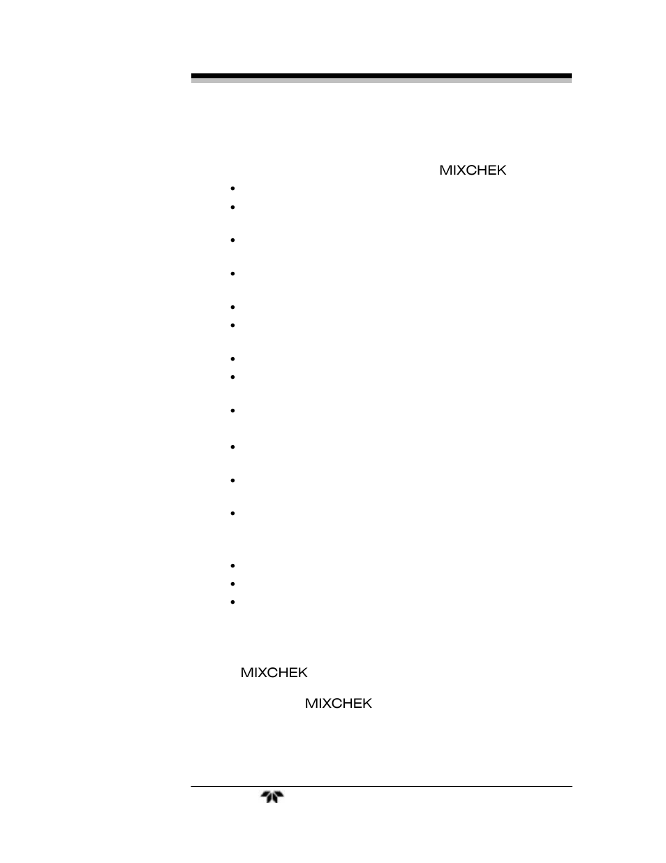 2 features, 3 options, 4 applications | Teledyne Mixchek - Helium / Oxygen mixture analyzer User Manual | Page 13 / 38