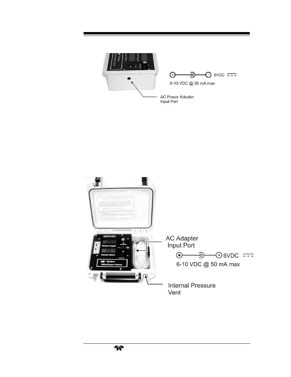 Teledyne Mixchek - Helium / Oxygen mixture analyzer User Manual | Page 19 / 38