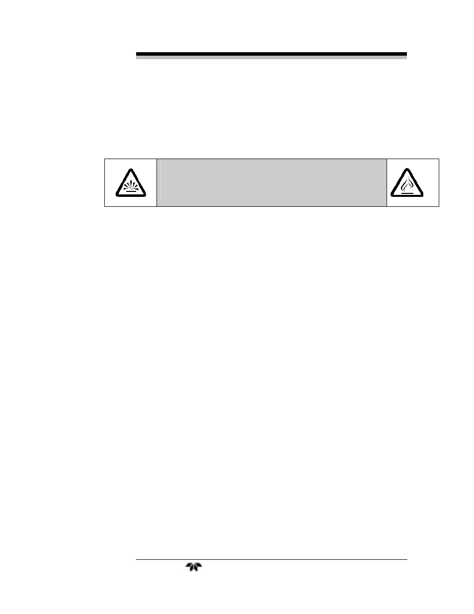 Danger | Teledyne Mixchek - Helium / Oxygen mixture analyzer User Manual | Page 9 / 38