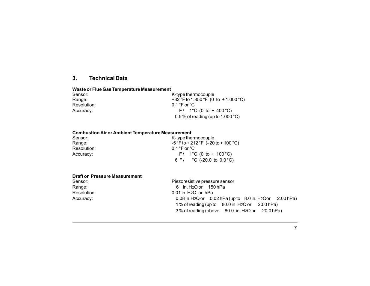 Teledyne PEM-9002 - Digital flue gas analyzer User Manual | Page 12 / 49