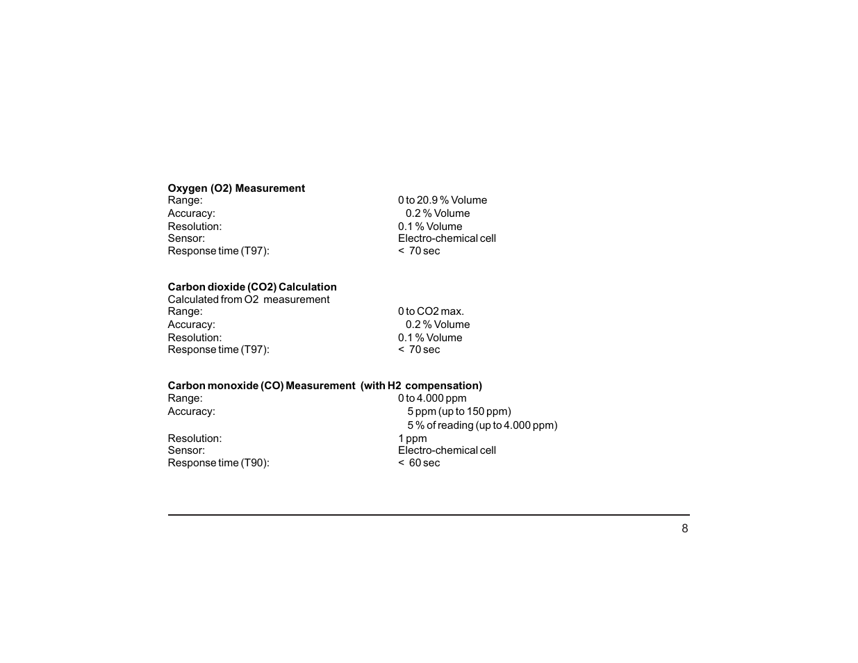 Teledyne PEM-9002 - Digital flue gas analyzer User Manual | Page 13 / 49