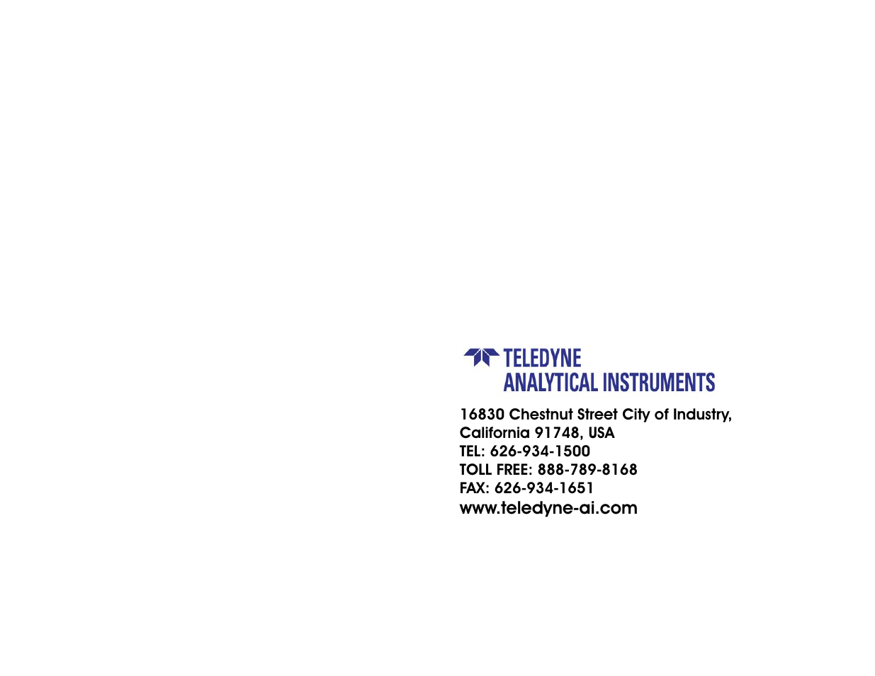 Teledyne PEM-9002 - Digital flue gas analyzer User Manual | Page 2 / 49