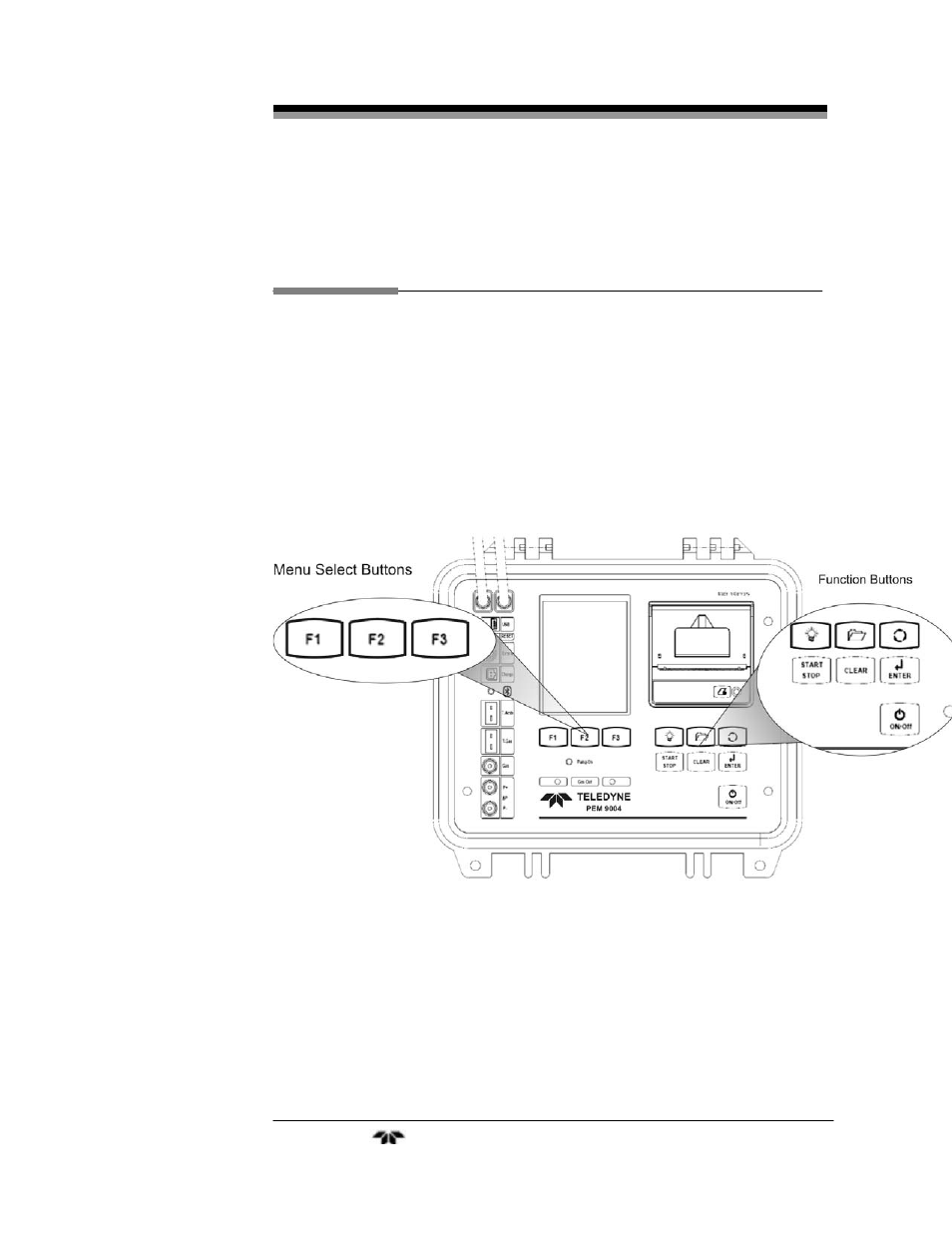 Operation | Teledyne PEM-9004 - Portable emissions analyzer User Manual | Page 29 / 79
