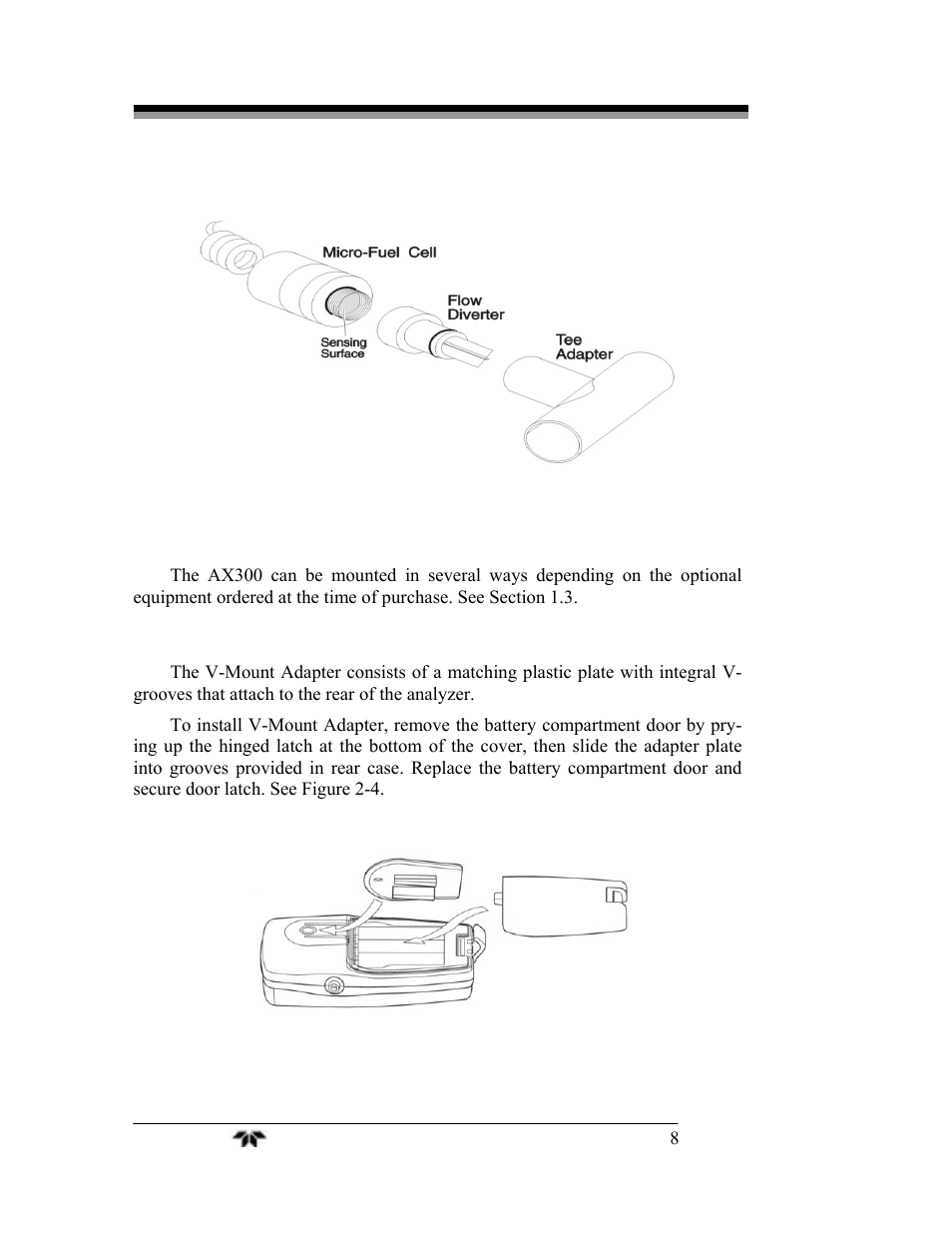 Teledyne AX300 - Medical application oxygen analyzer User Manual | Page 16 / 38