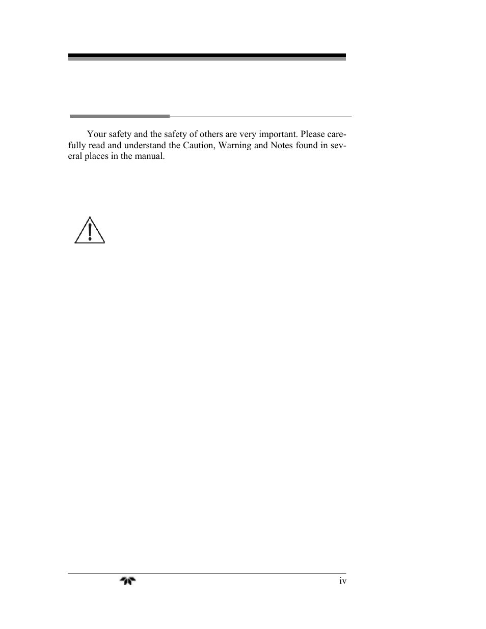 Safety messages | Teledyne AX300-I - Medical application oxygen analyzer User Manual | Page 4 / 35