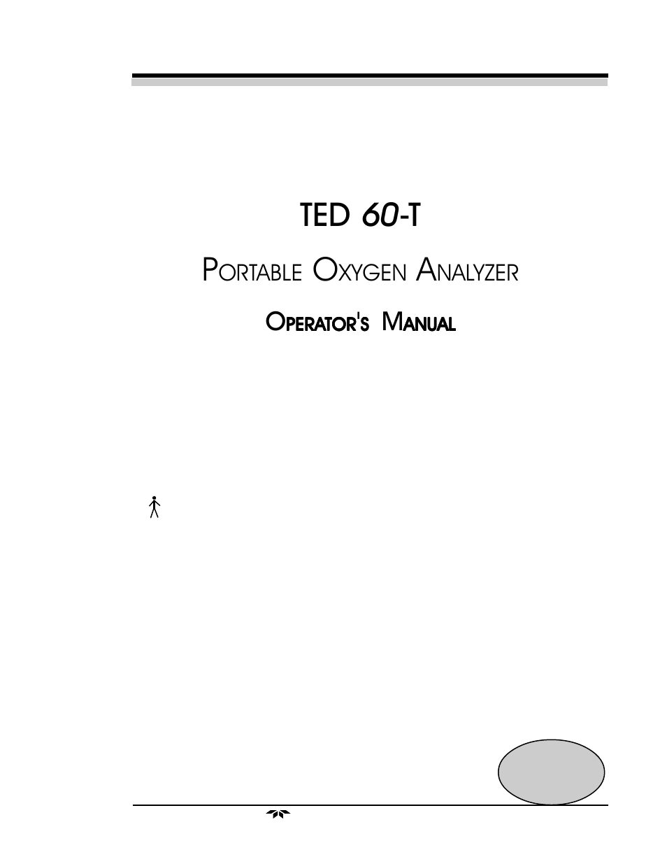 Teledyne TED-60 - Medical application oxygen monitor User Manual | 33 pages