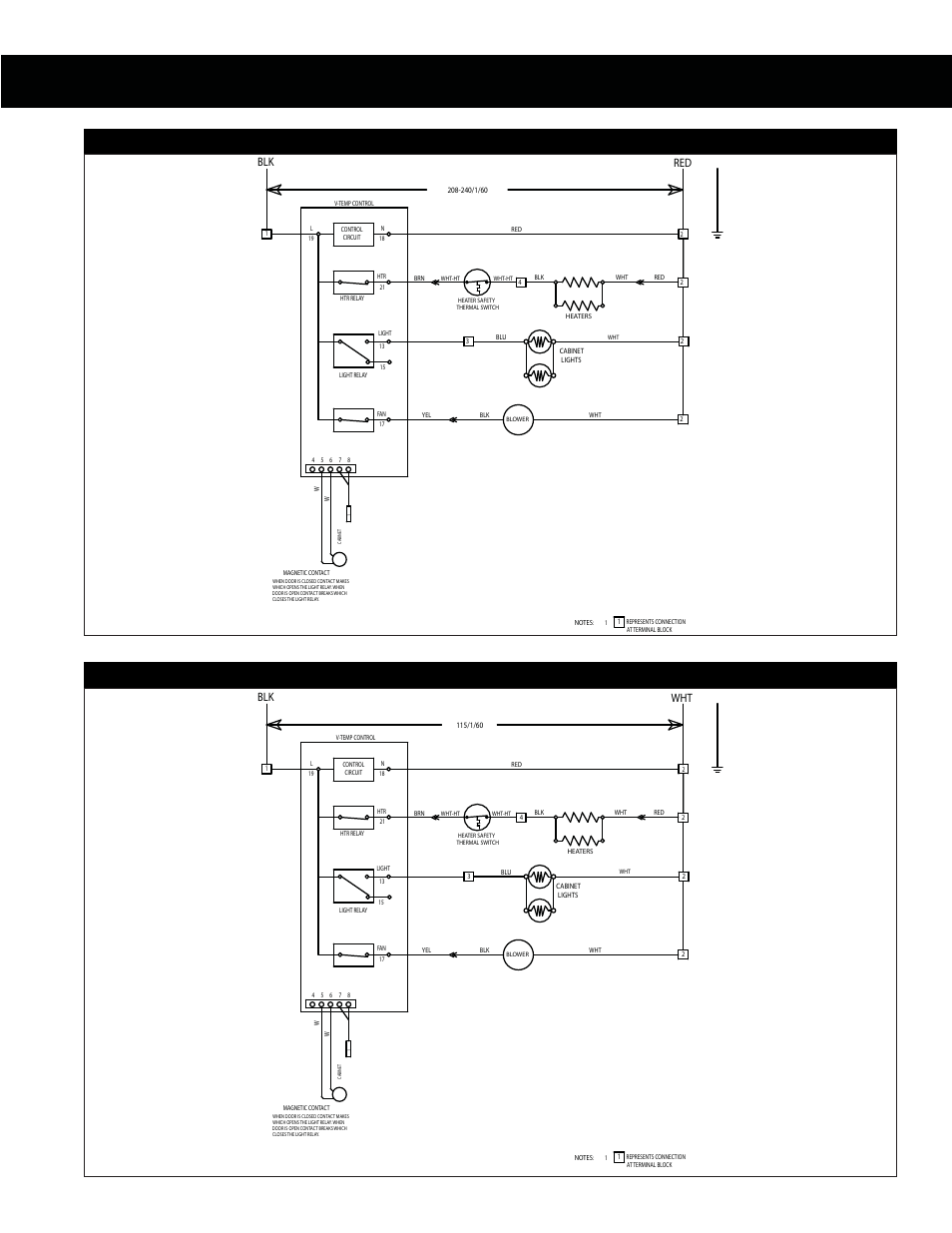 Wiring diagrams | Victory HIA-1D-S1-XH User Manual | Page 13 / 14