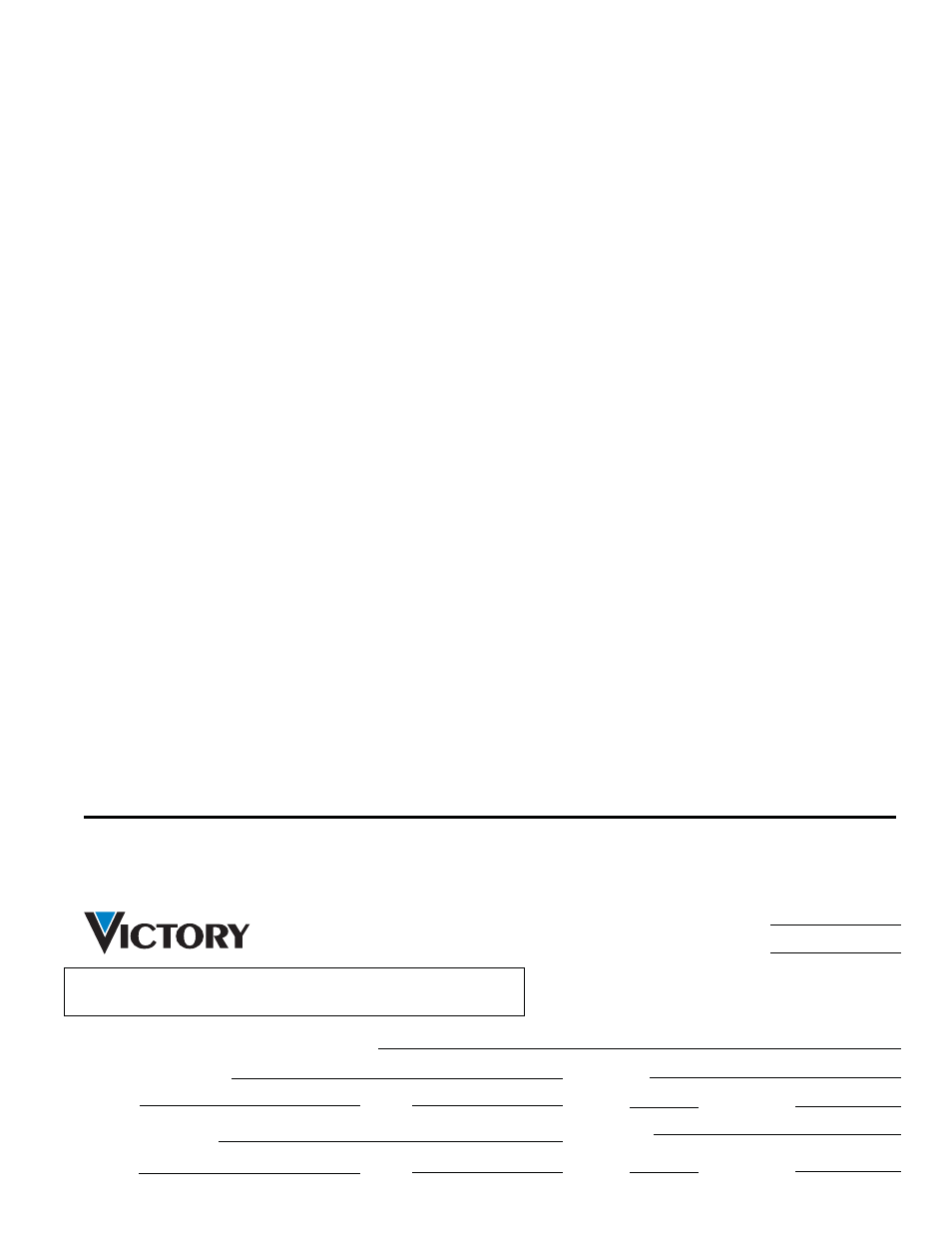 Warranty, Limited warranty | Victory HIA-1D-S1-XH User Manual | Page 3 / 14