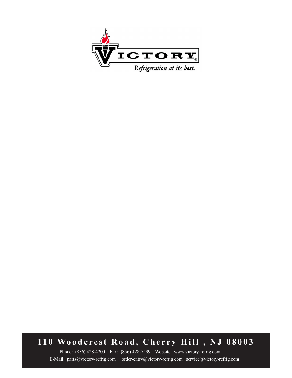 Victory RS-2N-S7-FF (Manufactured after4-19-10) User Manual | Page 19 / 19