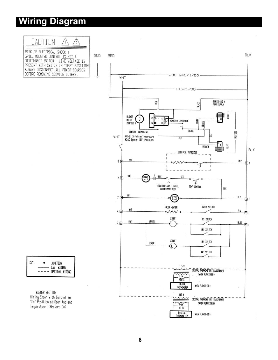 Wiring diagram | Victory RH-2D-7-EW-PT User Manual | Page 11 / 12