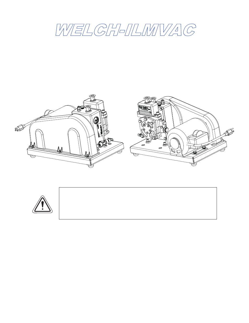 Welch Vacuum 1376N Chemstar User Manual | 34 pages