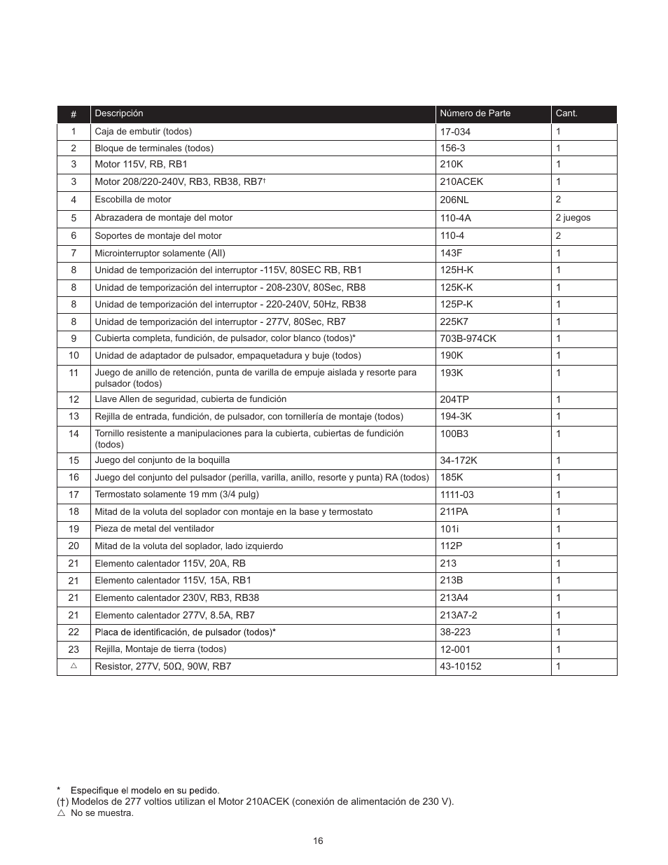 World Dryer AirStyle B User Manual | Page 16 / 28