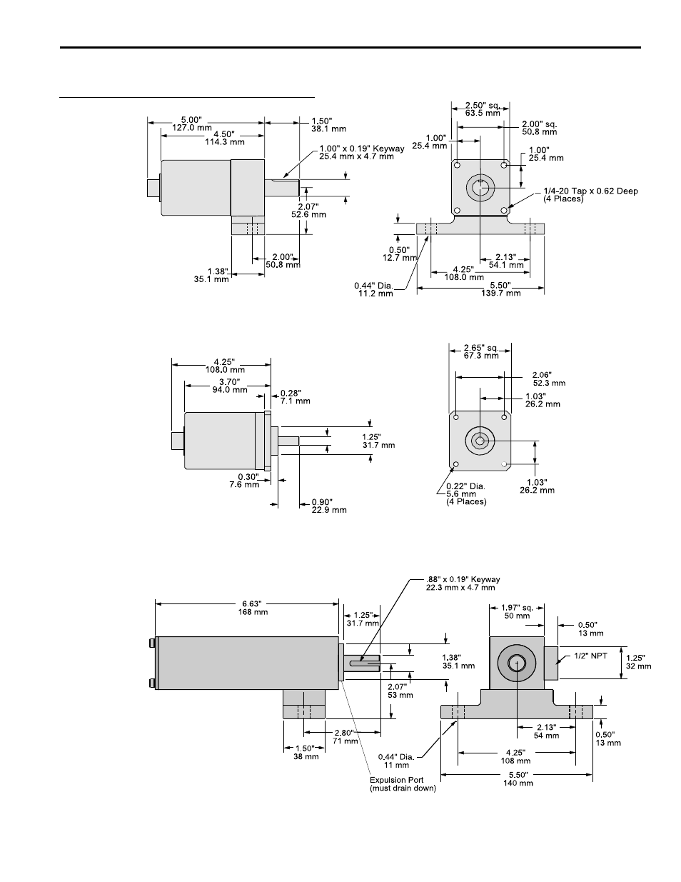Resolver dimensions, 17 installation & wiring, Figure 16 - electro cam corp. resolvers | Electro Cam PS-6144 Series User Manual | Page 25 / 112