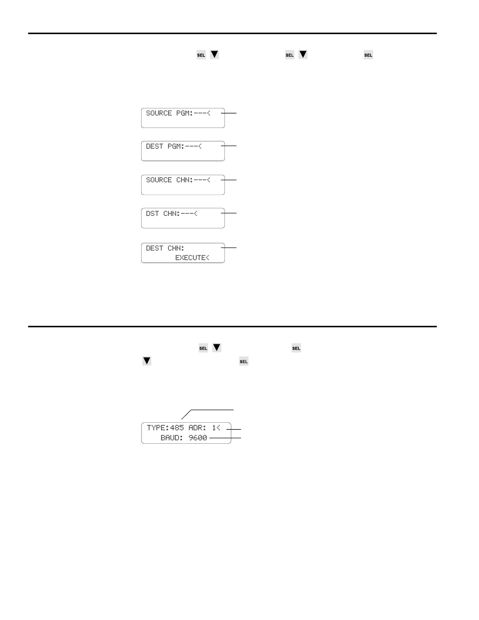 Channel copy, Communications, 6 programming | Electro Cam PS-6144 Series User Manual | Page 34 / 112