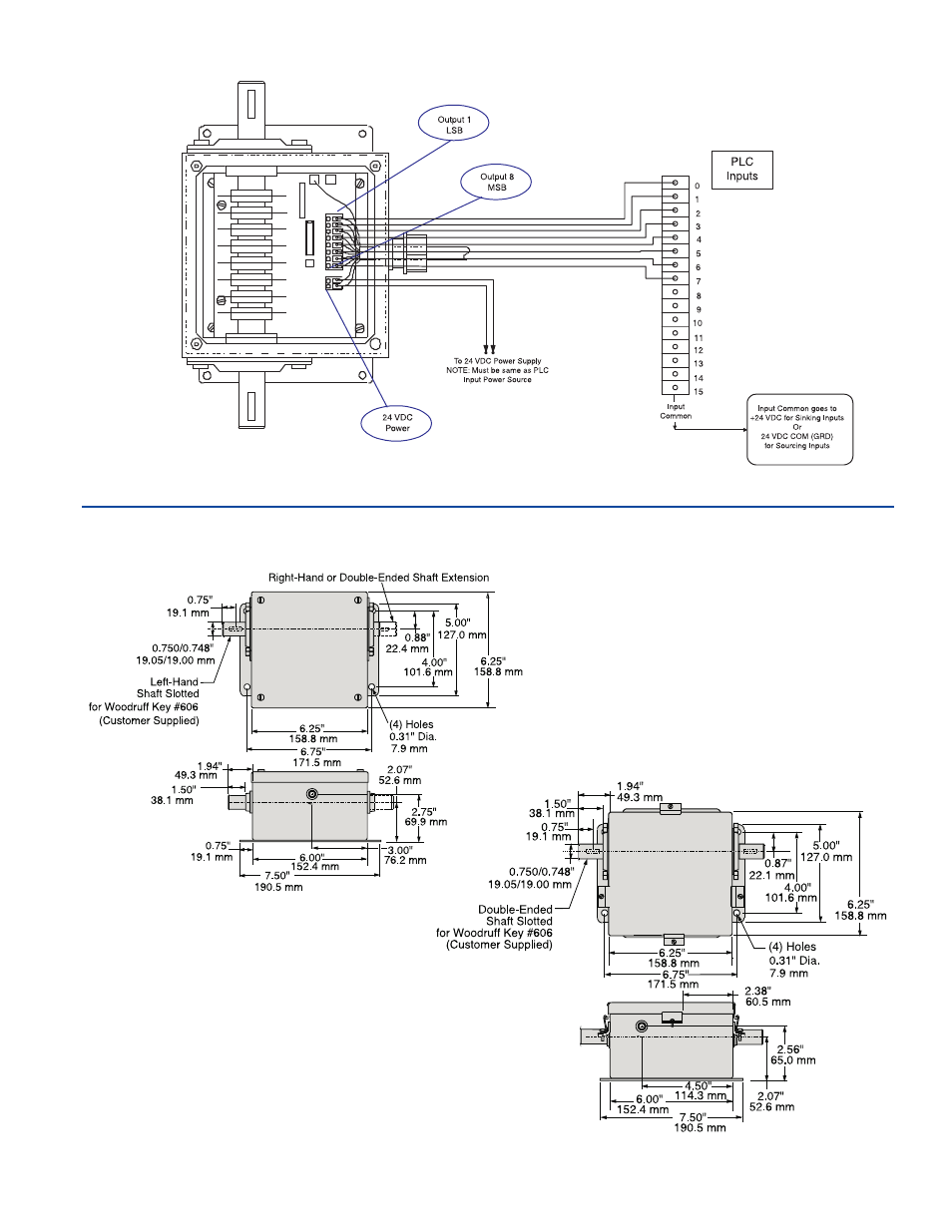 Electro Cam PS-4456 Absolute Gray Code Encoder User Manual | Page 5 / 8