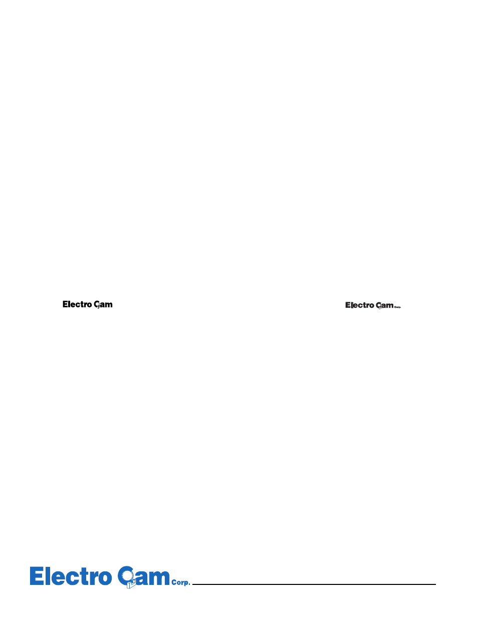 Electro Cam PL-1746 User Manual | Page 8 / 8
