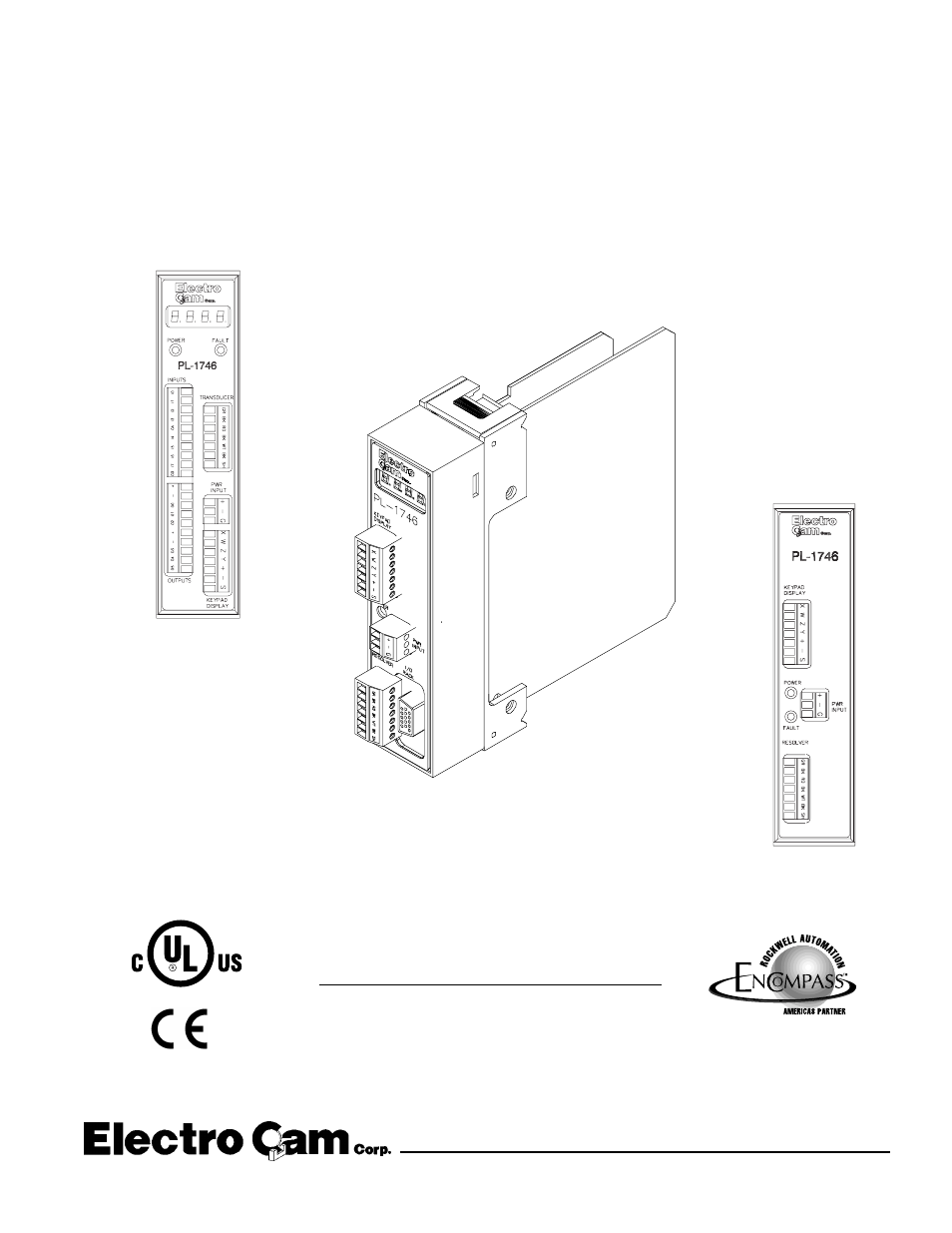 Electro Cam PL-1746 Series User Manual | 146 pages