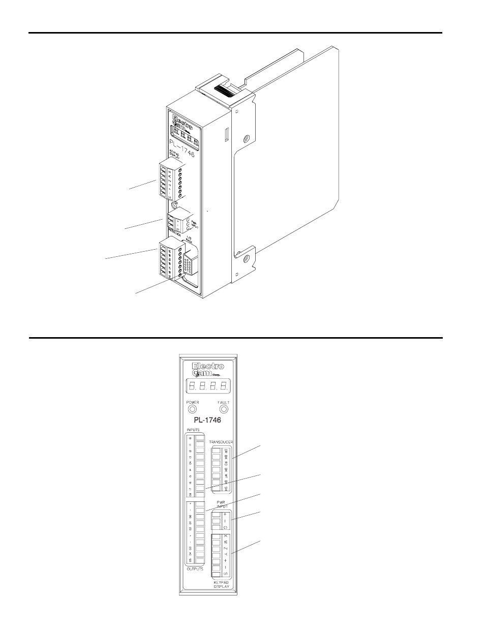 Pl-1746-c01 module, Pl-1746-c02/c03 module | Electro Cam PL-1746 Series User Manual | Page 12 / 146