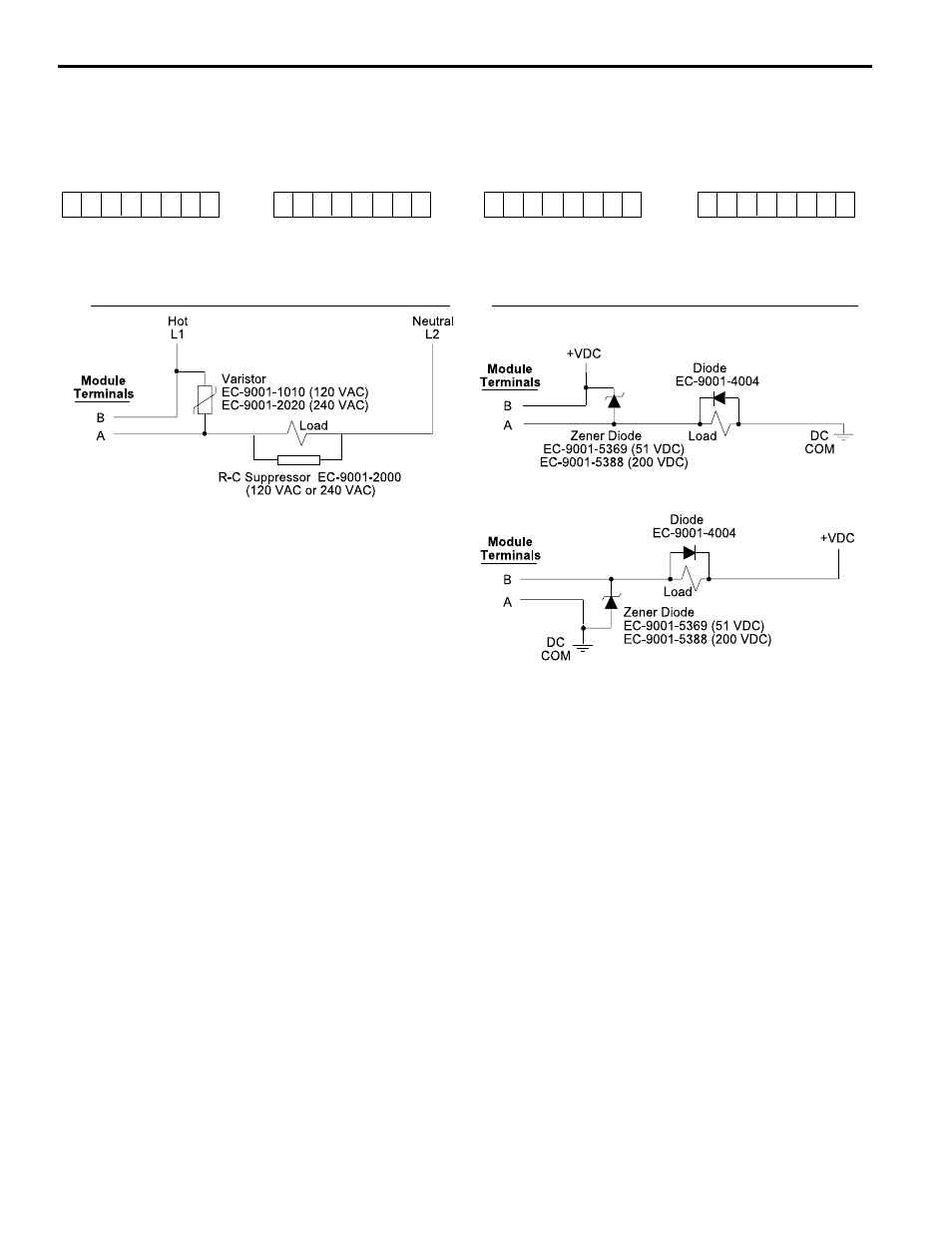 12 installation, M0 m1 m2 m3, M4 m5 m6 m7 | Dc output, Ac output | Electro Cam PL-1746 Series User Manual | Page 22 / 146