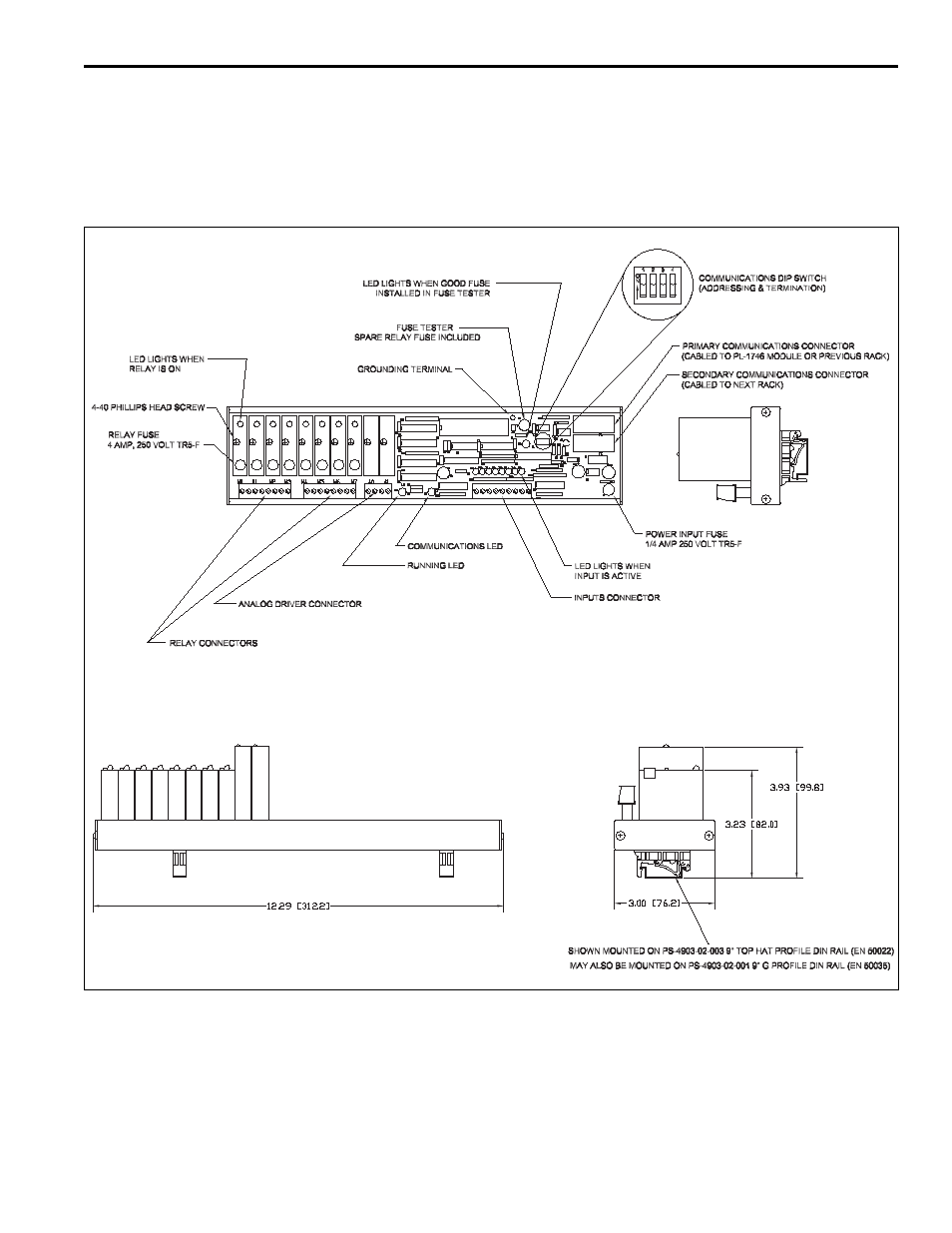 Ps-4108-13-l08 i/o rack installation | Electro Cam PL-1746 Series User Manual | Page 23 / 146