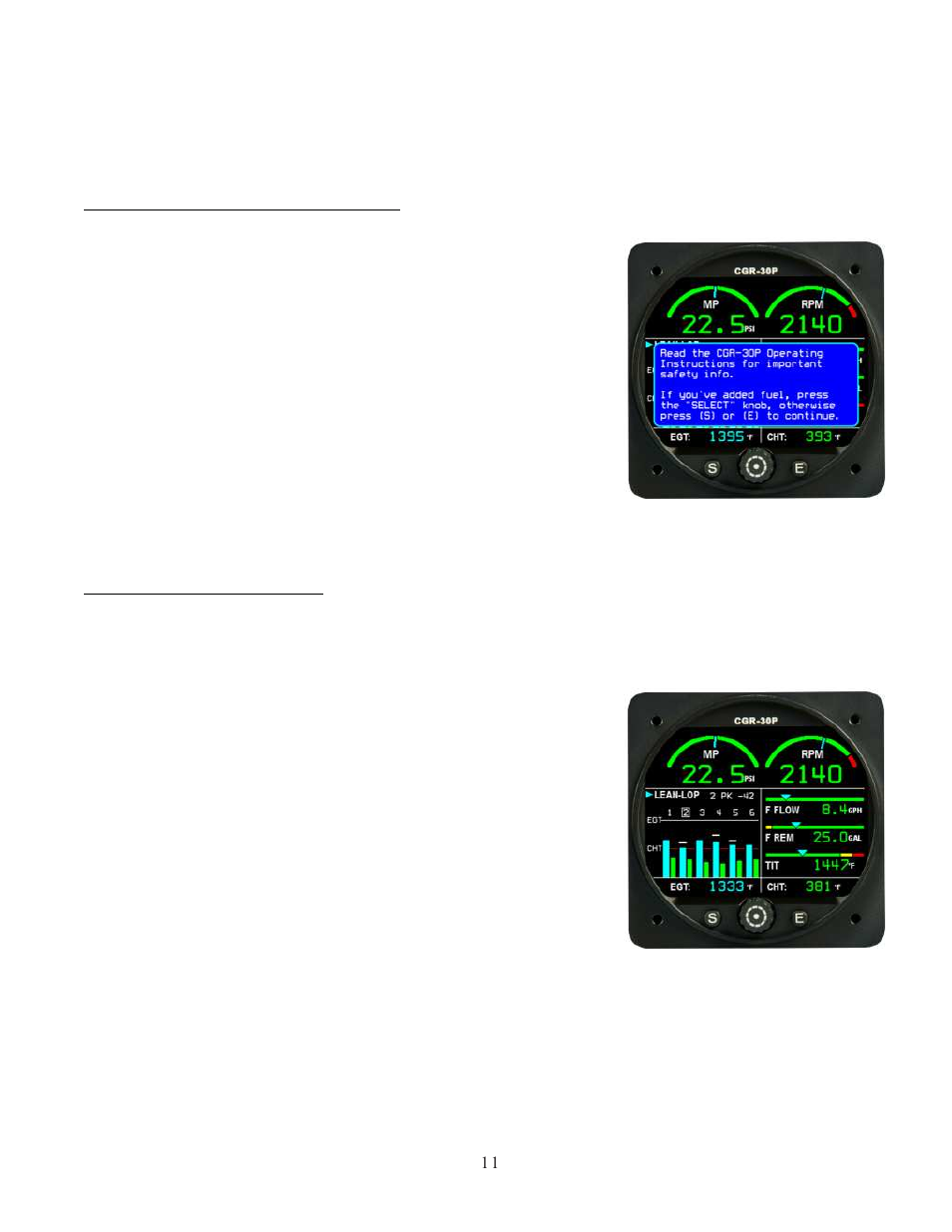 Electronics International CGR-30P User Manual | Page 15 / 52