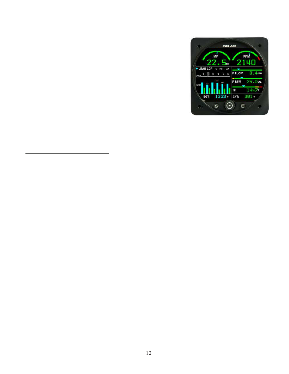 Electronics International CGR-30P User Manual | Page 16 / 52
