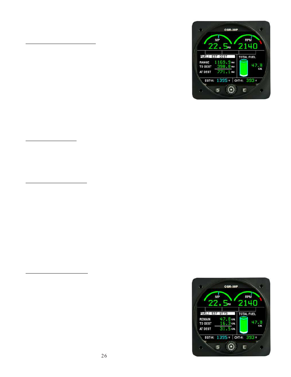 Electronics International CGR-30P User Manual | Page 26 / 52