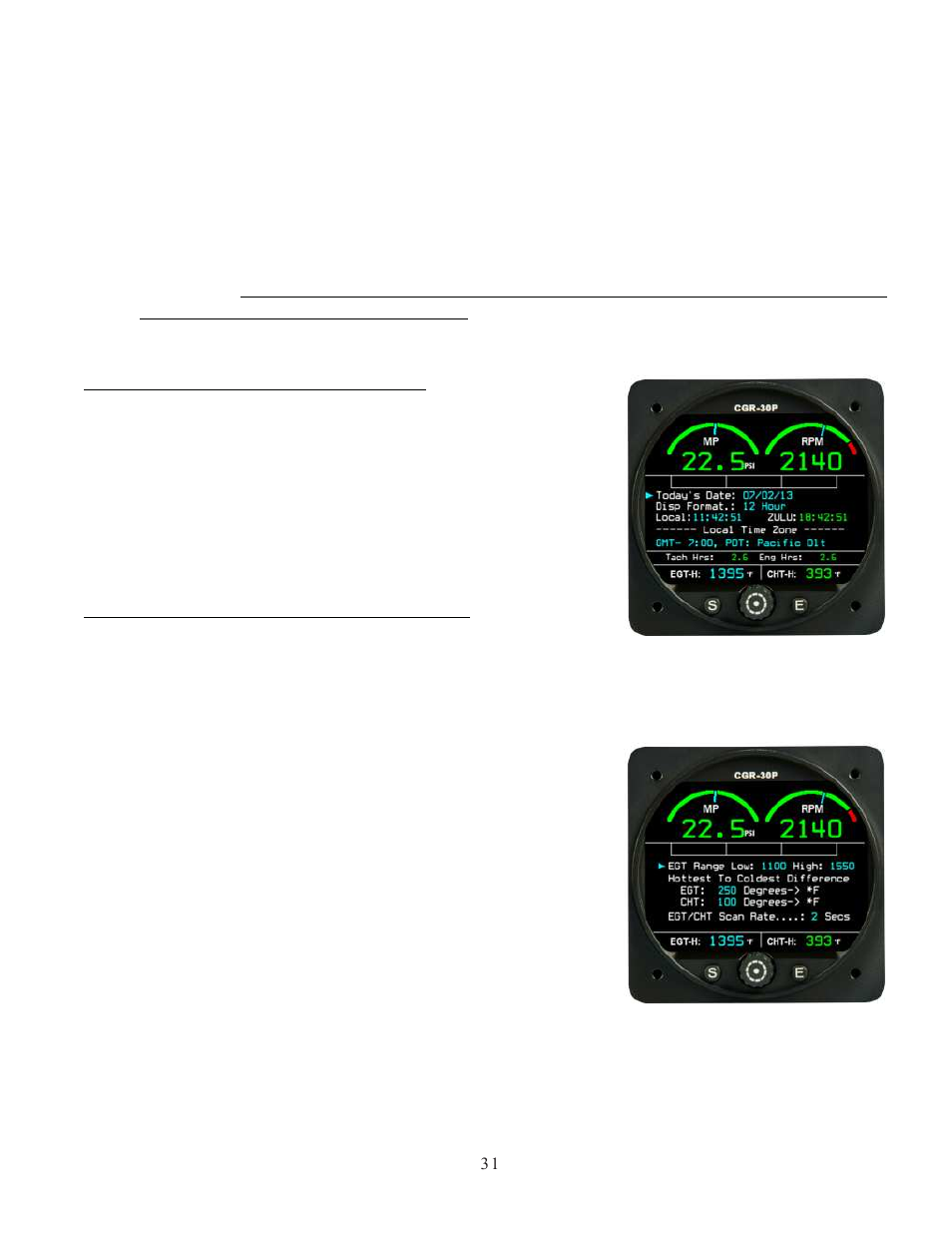 Electronics International CGR-30P User Manual | Page 30 / 52