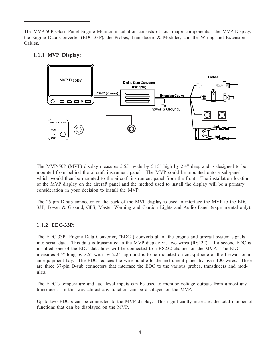 1 system description | Electronics International MVP-50P User Manual | Page 14 / 106