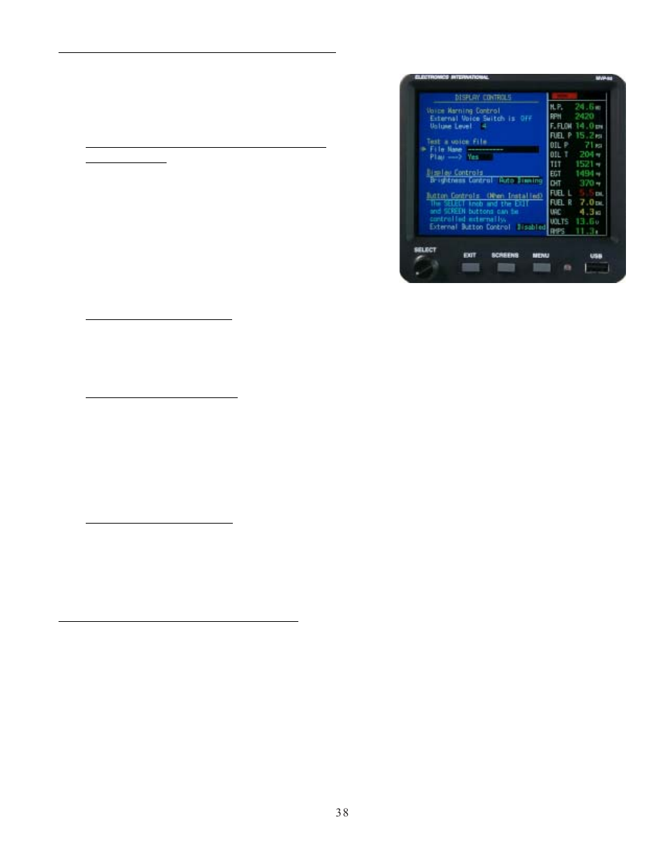 Electronics International MVP-50P User Manual | Page 39 / 84