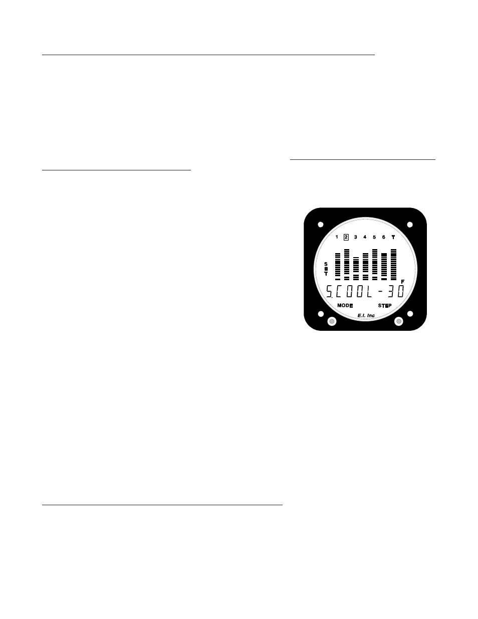 Programming the shock cooling limit and cylinder, Programming the egt differential limit | Electronics International UBG-16 User Manual | Page 21 / 31