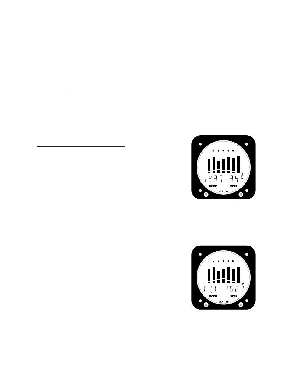 Step switch | Electronics International UBG-16 User Manual | Page 7 / 31