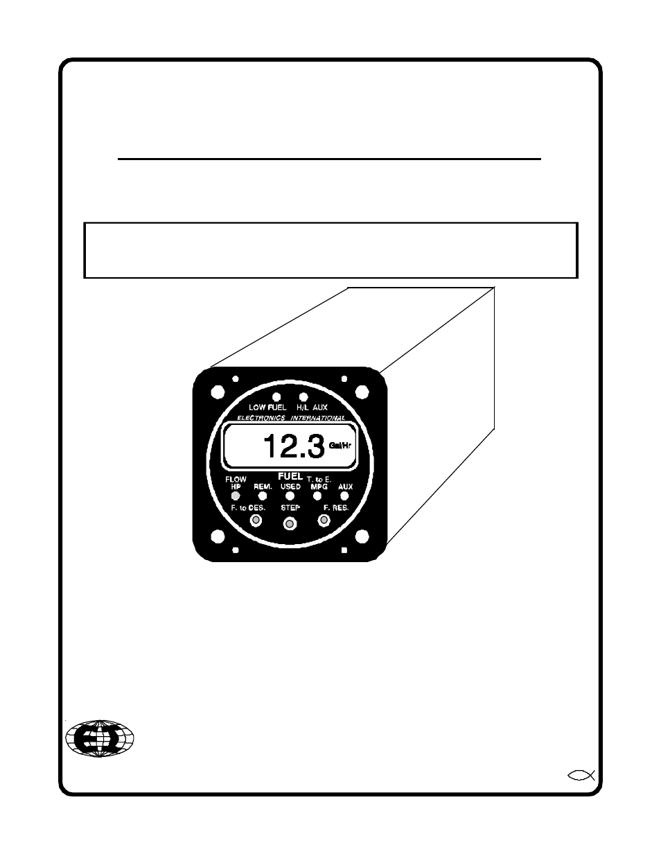 Electronics International FP-5L User Manual | 22 pages