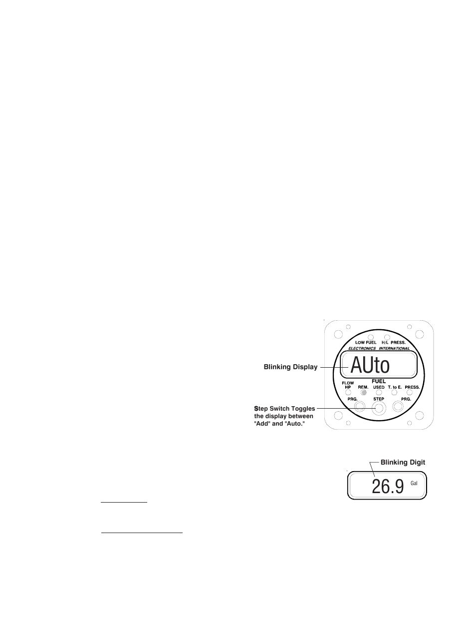 Auto | Electronics International FP-5L User Manual | Page 11 / 27